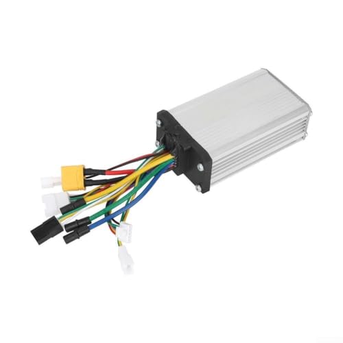 48 V Elektroroller-Controller, kompatibel mit Xiaomi 4 Lite 2. Generation, Fahrrad, Aluminiumlegierung, leise, stabile Leistung für Blinker, 95 x 52 x 30 mm, Weiß 48 V Elektroroller-Controller, kompatibel mit Xiaomi 4 Lite 2. Generation, Fahrrad, Aluminiumlegierung, leise, stabile Leistung für Blinker, 95 x 52 x 30 mm, Weiß von Vilgftyiet
