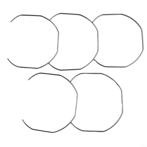 5 Stück Kaffee-Siebträgerkorb Federclip Siebträger Feder Metall Filterhalter Feder 51 mm/54 mm/58 mm Ersatzaufsätze Ersatzteile (51 54 mm) von Vilgftyiet