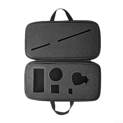 Angelrolle Angelrolle Angeltasche 6 Fächer gepolstertes Design zum Schutz von Baitcasting und Rollen Nylon Außenstoff mit doppeltem Metall-Reißverschluss (Baitcastrolle) von Vilgftyiet
