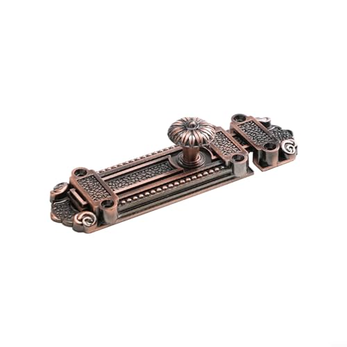 Vilgftyiet Antike Bronze Sicherheitsschlösser Türriegel Riegel für Vintage Stil (rot antik), 1226420097 von Vilgftyiet