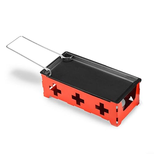 Candlelight Cooking Made Simple Portable Mini Cheese Raclette Melter and Easy Grip Baking Tray von Vilgftyiet
