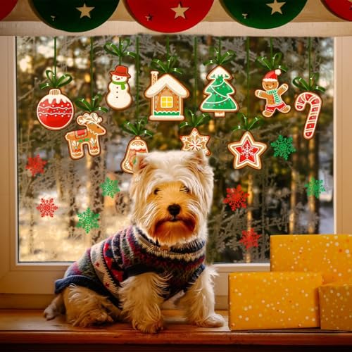 Christmas For as Window For and WFor All Stickers for SeFor asonFor al Home Decor, RemovFor able PVC Design, Brings Festive For atmosphere to For Any Room von Vilgftyiet
