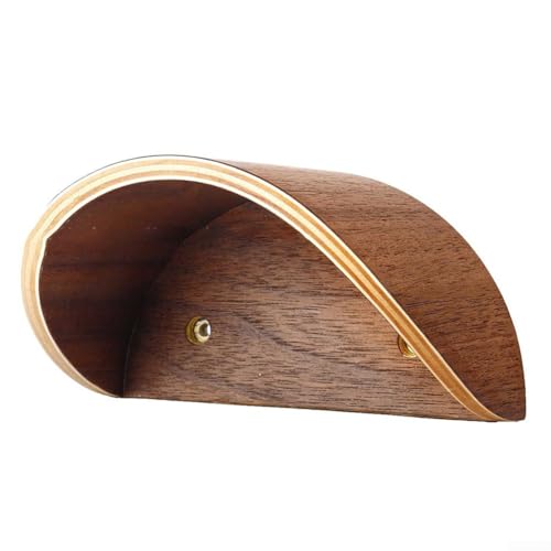 Cowboyhut-Aufbewahrungsregal aus Holz zur Wandmontage für Westernhüte, entworfen, um Hüte sicher und platzsparend zu halten (Holzmaserung (einzeln)) von Vilgftyiet