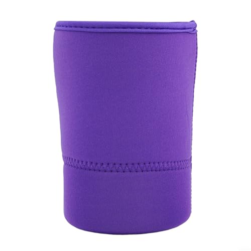 Cup Sleeve Featuring Reusable Neoprene Material Offers Excellent Thermal Protection and Comfort During Use (L Purple) von Vilgftyiet