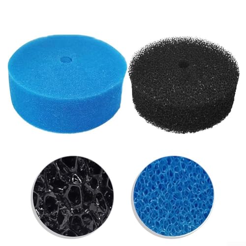 Ersatz-Pads für Aquanique Druckteichfilter mit grober und feiner Filtration zur Unterstützung der Modelle QFP900 FP900 FP1250 und Wasserpflege (blau) von Vilgftyiet