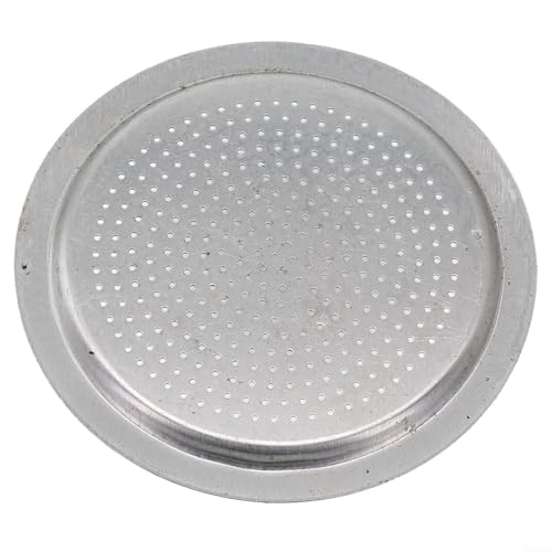 Espresso-Topf-Filterdichtungen, Ersatzteile für Moka, passend für 2, 3, 6, 9, 12 Tassen, Aluminiumkonstruktion (6 Tassen) von Vilgftyiet