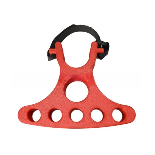 Fahrrad-Reparatur-Werkzeug-Lenkerständer mit ergonomischem Design bietet stabile und tragbare Unterstützung während der Wartung (rot) von Vilgftyiet