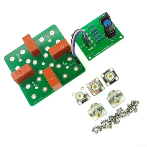 Fernbedienung 4 zu 1 Koaxial Antennenschalter 41 mit SO239 Controller 1 5kW CW RTTY oder 3000W PEP für Funksysteme (D) von Vilgftyiet