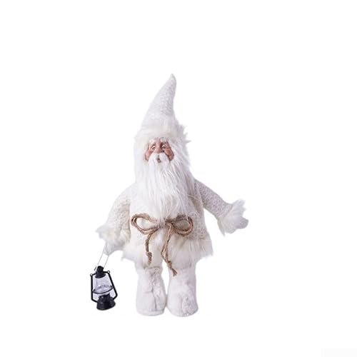 Festliche dekorative Puppe für Kaminsims und Tischplatten, saisonales Stoffornament für Wohnzimmer, 50 cm von Vilgftyiet