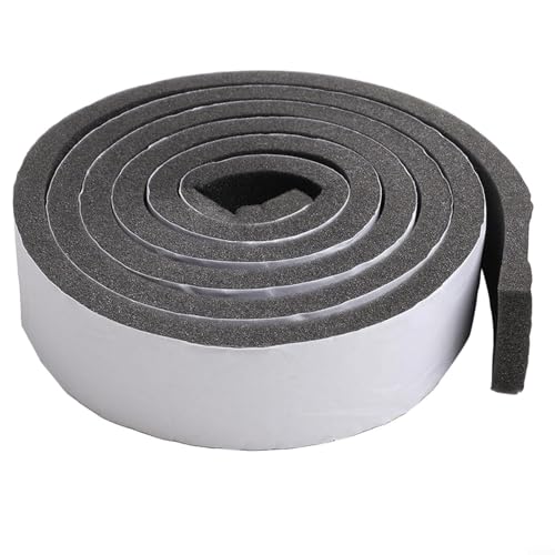 Feuchtigkeits- und staubabweisendes Schaumstoff-Klebeband für effektive Abdichtung, perfekt für Heimwerker-Projekte (2 Stück, 40 mm x 2 m) von Vilgftyiet
