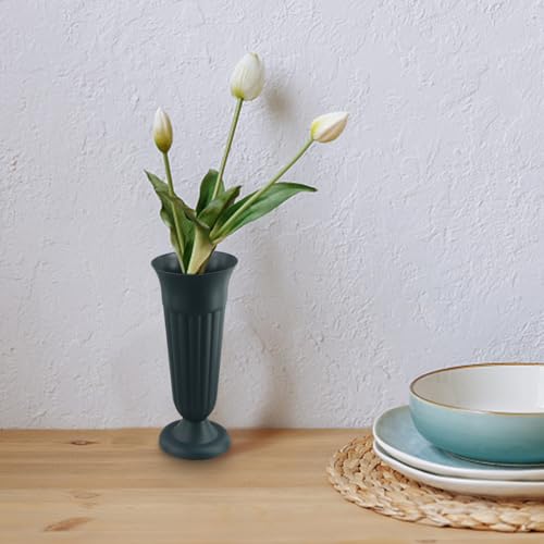 Friedhofsblumen-Arrangement-Topf aus starkem PP-Harzsockel für Ihre Blumen (grün) von Vilgftyiet