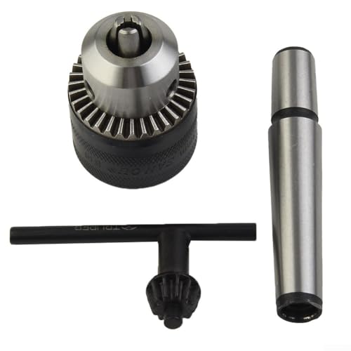 Für Morsekegel kompatibles Bohrfutter-Werkzeug-Set mit einer Kapazität von 5/64 bis 1/2, inklusive wesentlicher Werkzeuge Für Morsekegel kompatibles Bohrfutter-Werkzeug-Set mit einer Kapazität von 5/64 bis 1/2, inklusive wesentlicher Werkzeuge von Vilgftyiet