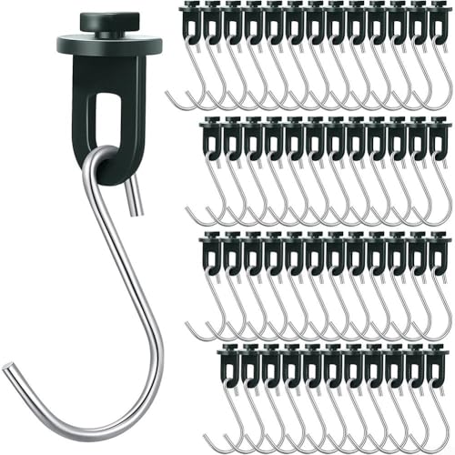 Gewächshausklammern und S-Haken Set 50 Clips und 50 Haken zur Sicherung von hängenden Blumentöpfen und Gartengeräten Gewächshausklammern und S-Haken Set 50 Clips und 50 Haken zur Sicherung von hängenden Blumentöpfen und Gartengeräten von Vilgftyiet