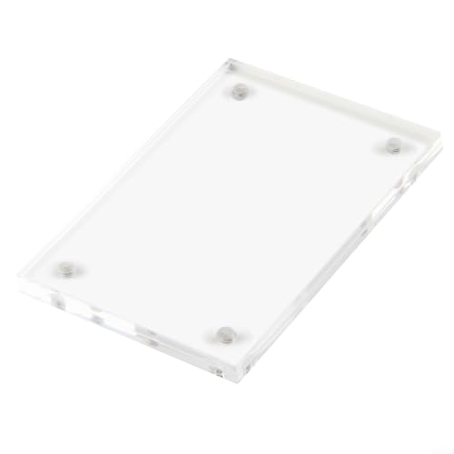 Magnetischer Posterständer mit Acrylrahmen, transparent, 7 x 10,5 cm Magnetischer Posterständer mit Acrylrahmen, transparent, 7 x 10,5 cm von Vilgftyiet