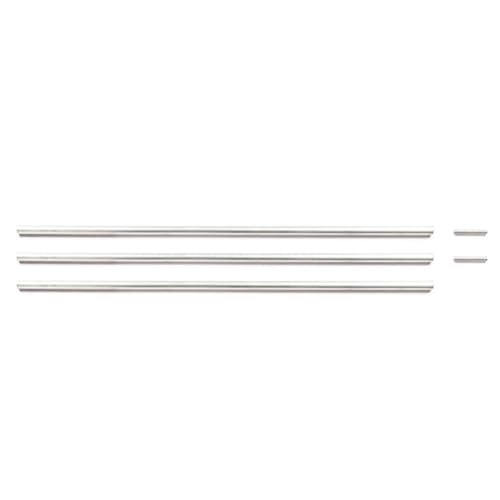 Metall-Gartenbeet-Stützstangen, Anti-Verformungsstange, Gartenbeet-Set, Outdoor-Metall-Garten-Pflanzkasten für Gemüse, Obst, Blumen (485 mm) von Vilgftyiet