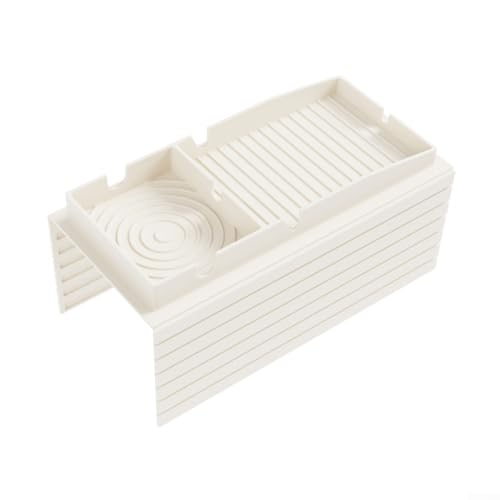 Multifunktionaler Silikon-Armlehnen-Organizer, Getränkehalter für Sofa, Couch, mit Stauraum, staubdichtes Design, erweiterbar auf flach, für Getränke, Snacks, Fernbedienungen (weiß) von Vilgftyiet