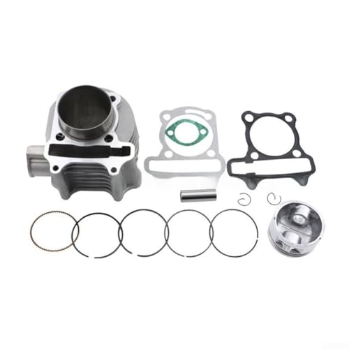 Performance Boosting 57 4 mm Zylinderkolben-Set für GY6 4S 125 cc 150 cc zuverlässige Off-Road-Lösung von Vilgftyiet