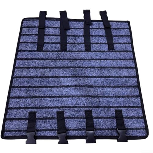 RV-Stufenmatte mit verstellbarer Breite von 18 bis 26 cm, rutschfester Teppich mit rostbeständigem Schnallenverschluss für Wohnmobilstufen von Vilgftyiet