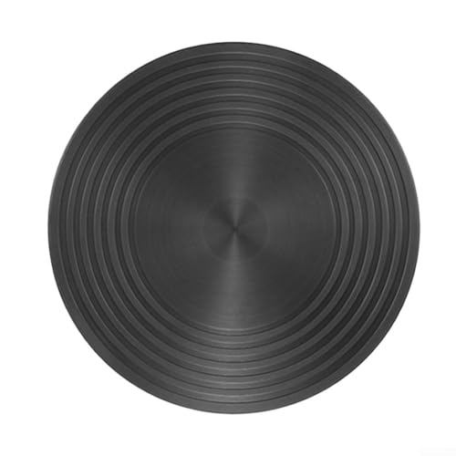 Rutschfeste Wärmeverteilerplatte für Glas-Kochgeschirr, Edelstahl-Thermo-Pad (28 cm) von Vilgftyiet