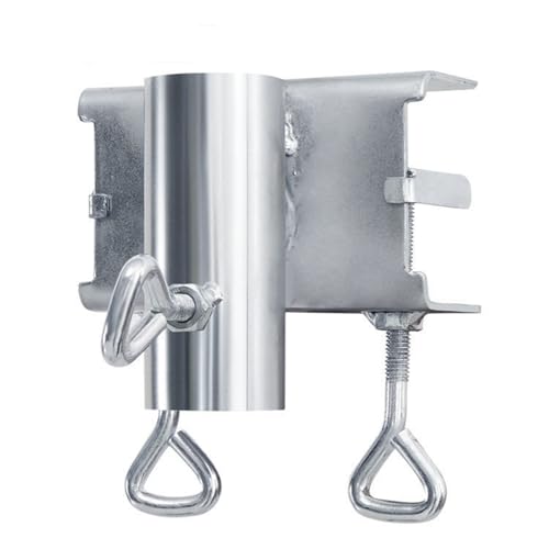 Sonnenschirm-Klemmhalterung für den Außenbereich, verstellbare Halterung mit Haken für Stuhl, Deckgeländer, Lebensmittelwagen, Bleicher, Metall, Regenschirm-Zubehör, Ständer mit 4 abnehmbaren Haken (D Sonnenschirm-Klemmhalterung für den Außenbereich, verstellbare Halterung mit Haken für Stuhl, Deckgeländer, Lebensmittelwagen, Bleicher, Metall, Regenschirm-Zubehör, Ständer mit 4 abnehmbaren Haken (D von Vilgftyiet