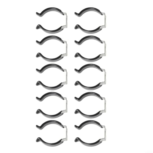 Starkes Edelstahl-Federclip-Set, perfekt für Werkstatt-Werkzeug-Organisation (25 mm) von Vilgftyiet