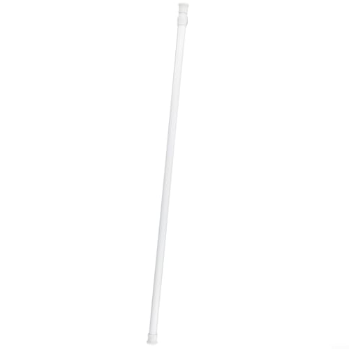 Teleskop-Gardinenstange, verstellbare Länge, Spannstange, rutschfest, verstellbare kleine Gardinenstange, ohne Bohren, Küchenvorhangstange (60–110 cm) von Vilgftyiet