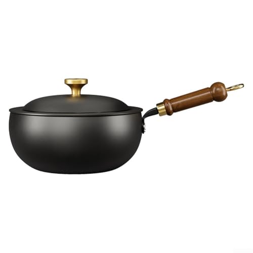 Traditionelle Handwerkskunst Schmiedeeiserne Bratpfanne für effizientes Kochen und einfache Wartung (26 x 11 cm) von Vilgftyiet
