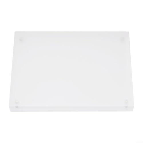 Transparenter Acryl-Fotohalter mit starkem Magnet-Design, perfekte Ergänzung für Ihren Schreibtisch oder Wohnraum (12,8 x 17,8 cm) von Vilgftyiet