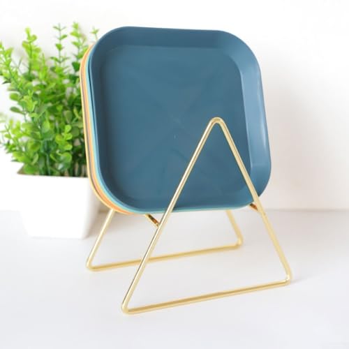 Untersetzer-Halter, Eisenmaterial, rationalisierte Struktur, wasserdicht und leicht zu reinigen (Gold S) von Vilgftyiet