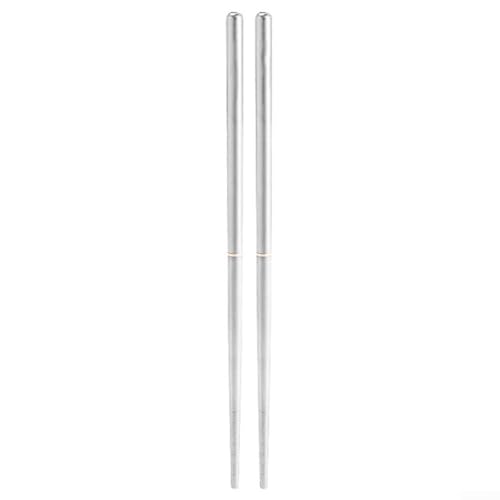 Vilgftyiet 1 Paar Ti Essstäbchen für Reisen, Camping, Picknick, Essstäbchen, faltbar und abnehmbar, reines Ti-Material Vilgftyiet 1 Paar Ti Essstäbchen für Reisen, Camping, Picknick, Essstäbchen, faltbar und abnehmbar, reines Ti-Material von Vilgftyiet