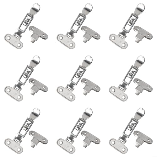 Vilgftyiet 316 Edelstahl, leise und stoßfest, Bootsverriegelung für Marine-Anwendungen, mit tiefem Loch-Design und hochglanzpoliertem Rostschutz-Finish (9) von Vilgftyiet