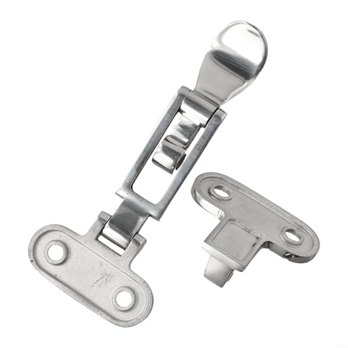 Vilgftyiet 316 Edelstahl, leise und stoßfest, Bootsverriegelung für Marine-Anwendungen, mit tiefem Loch-Design und hochglanzpolierter Rostschutz-Finish (1) von Vilgftyiet