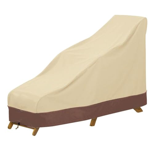 Vilgftyiet Abdeckung für Chaiselongue, strapazierfähig, 190T Oxford-Gewebe, Outdoor-Möbelschutz mit Luftzirkulationssystem, wetterbeständig, für Garten, Terrasse, mehrere Größen (203 x 139 x 84 cm) Vilgftyiet Abdeckung für Chaiselongue, strapazierfähig, 190T Oxford-Gewebe, Outdoor-Möbelschutz mit Luftzirkulationssystem, wetterbeständig, für Garten, Terrasse, mehrere Größen (203 x 139 x 84 cm) von Vilgftyiet