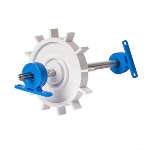 Vilgftyiet Aftermarket Antriebswelle und Turbinenlager Ersatz-Kit für Poolreiniger 180 280 C80 C-80 EC80 EC86 Serie – 3-teiliges Set mit verbesserter Reinigungsleistung von Vilgftyiet