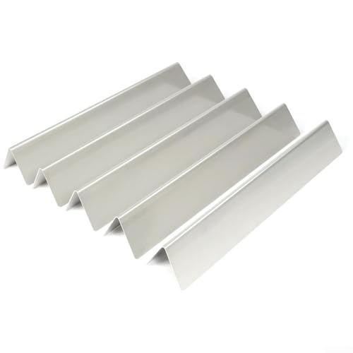 Vilgftyiet BBQ Heat Shield Plates Stainless Steel Flavor Bars Grill Parts Replacement Set Compatible For Weber For Spirit 300 Series E-310 S-320 Gas Grills 5 Pieces von Vilgftyiet