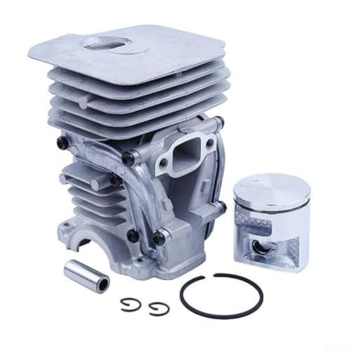 Vilgftyiet Big Bore 41 mm Zylinder-Kolbenring-Set für 435 435E 440 440E Metallkonstruktion, verbessert Motorleistung und Haltbarkeit, inklusive Zylinder/Kolben/Ring/Stift/Sicherungsringe Vilgftyiet Big Bore 41 mm Zylinder-Kolbenring-Set für 435 435E 440 440E Metallkonstruktion, verbessert Motorleistung und Haltbarkeit, inklusive Zylinder/Kolben/Ring/Stift/Sicherungsringe von Vilgftyiet