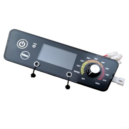 Vilgftyiet Digitale Thermostat-Steuerplatine für Holzpellet-Grill mit LCD-Display, direkte Zündsteuerung und Dual-Fleischsonde, 93 - 246 °C Temperatureinstellungen von Vilgftyiet