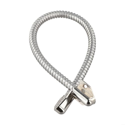 Vilgftyiet Edelstahl-Kabelschutz mit flexiblem Schwanenhals für einfache Installation, Zugangskontrollsysteme, Türsysteme (1) von Vilgftyiet