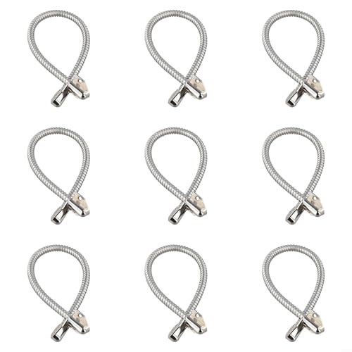 Vilgftyiet Edelstahl-Kabelschutz mit flexiblem Schwanenhals für einfache Installation, Zugangskontrollsysteme, Türsysteme (9) von Vilgftyiet