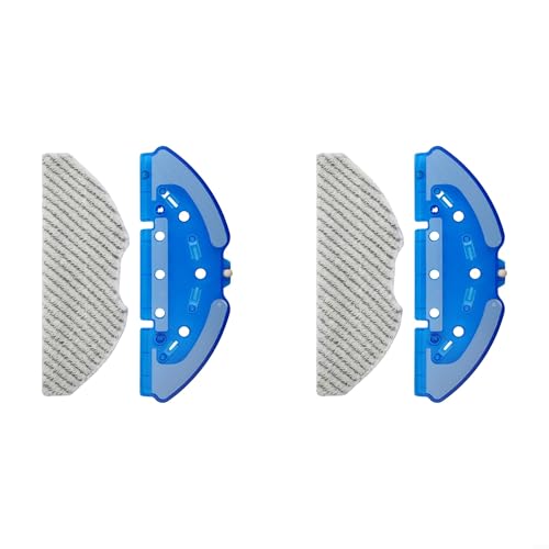 Vilgftyiet Effizientes Wischmopp-Pads und Halterungs-Set für XPLORER 75 S+ mit RR8587WH-Kompatibilität – einfach zu installierende Ersatzteile für Saugroboter (4) von Vilgftyiet