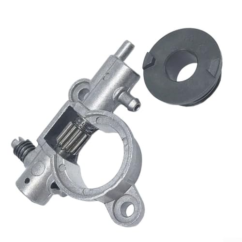 Vilgftyiet Ersatz-Ölpumpe und Turbine, kompatibel mit Kettensägen-Modellen CS2511T Serie, CS2511TN, CS2511P und DCS2500T, passend für OEM-Teilenummer C022000211 Vilgftyiet Ersatz-Ölpumpe und Turbine, kompatibel mit Kettensägen-Modellen CS2511T Serie, CS2511TN, CS2511P und DCS2500T, passend für OEM-Teilenummer C022000211 von Vilgftyiet