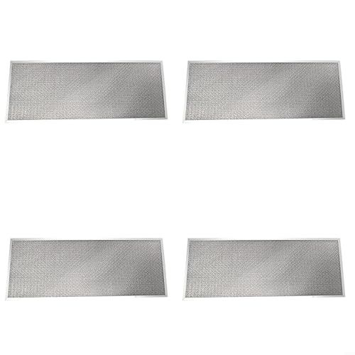 Vilgftyiet Ersatzfilter für Dunstabzugshaube, 486 x 194 x 9 mm, 5 Schichten aluminisiertes Fett für bessere Filtration und Spitzenleistung, für RR3C600BL RR3C60SS RR3C60W R5060BL R5060S R5060W (4) von Vilgftyiet