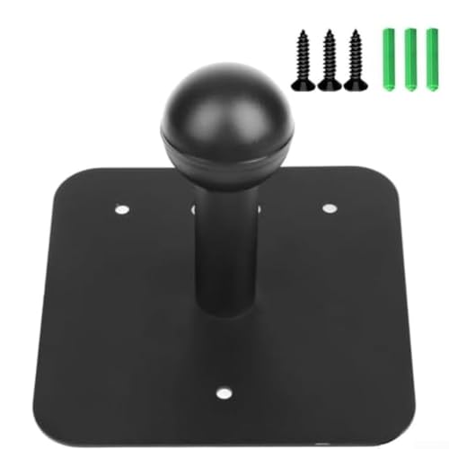 Vilgftyiet Fahrrad-Wandaufhängung, Kugelgelenk-Design, Aluminiumlegierung, Eisenkonstruktion, platzsparende Fahrradaufbewahrungslösung mit Schrauben und Dehnstiften, maximale Tragkraft 60 kg von Vilgftyiet