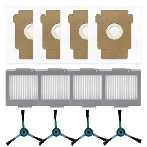 Vilgftyiet Für Roomba Max 705 Staubsaugerzubehör-Set: Seitenbürsten, Filter, Staubbeutel für verbesserte Reinigungsleistung, geeignet für Haustierbesitzer, pflegt hygienische Böden, einfache Wartung von Vilgftyiet
