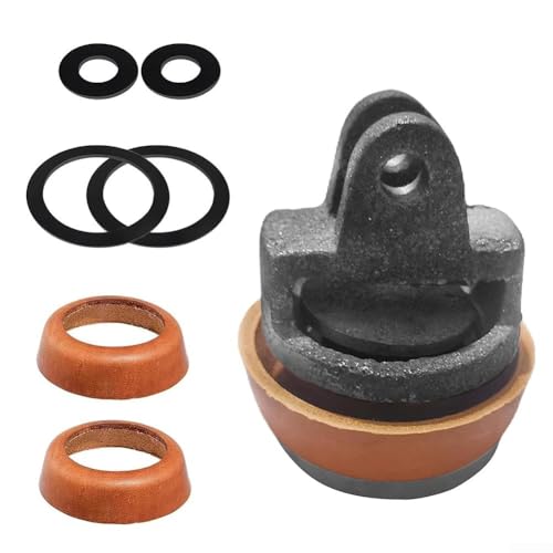 Vilgftyiet Gusseisen Wasserpumpe Kolben Reparatursatz Typ 75 mit Lederdichtung für Gartenbrunnen Handpumpe Vilgftyiet Gusseisen Wasserpumpe Kolben Reparatursatz Typ 75 mit Lederdichtung für Gartenbrunnen Handpumpe von Vilgftyiet