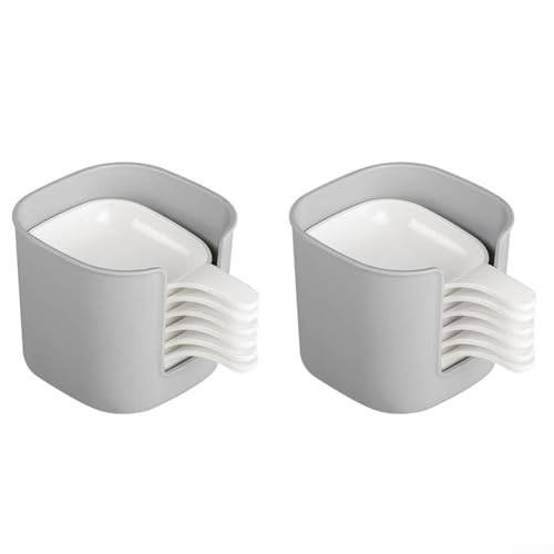 Vilgftyiet Home Use Dipping and Bone Spitting Dishes Set for Hot Pot Seasonings Soja Dip Bowls Multi Purpose Kitchen Dining Accessories 2 Sets Family Gatherings Table Serving von Vilgftyiet