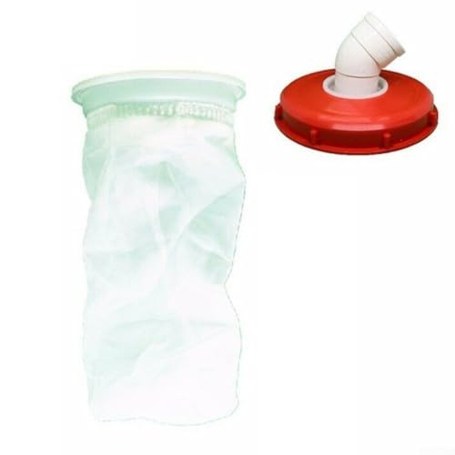 Vilgftyiet IBC Nylon-Filter, waschbarer Regenwasserfilter, für Tonnen-Abdeckkappe, Wassertank, IBC-Tankabdeckungsarmatur (1 Stück), 1EEXWP1SRQG86Q879001J0MIV3 von Vilgftyiet
