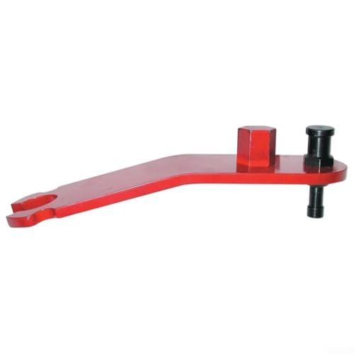 Vilgftyiet Karosserie-Kollisions-Reparaturwerkzeug, Türscharnier-Ausrichtungsstange für Autos und LKWs, kompatibel mit 1,27 cm Breaker Bar für maximale Hebelwirkung, ABS-Konstruktionsdesign (rot) von Vilgftyiet