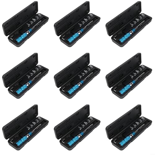 Vilgftyiet Mehrzweck-Speichen-Drehmomentschlüssel 2 bis 10 NM mit 10 austauschbaren Köpfen für Motorräder Dirt Bikes (9) von Vilgftyiet