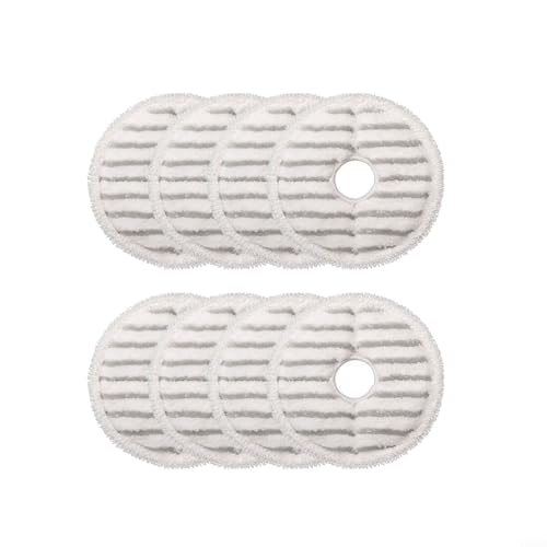 Vilgftyiet Mikrofaser-Wischmopp-Pads, waschbar, Wischmopp-Pads für Bissell für SpinWave Modelle 3764/37643/3887/3885/3893/3898 (8 Stück) von Vilgftyiet